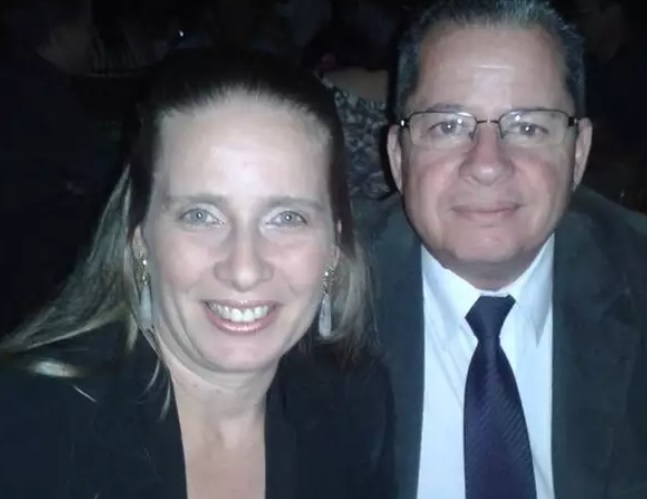 Pastora Claudia, com o marido Luiz Duarte, da igreja Tempo de Vida