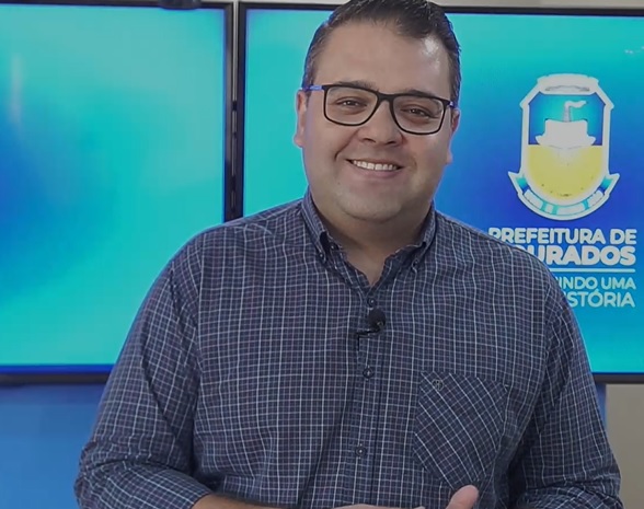 Prefeito Alan Guedes promoveu live para anunciar medidas