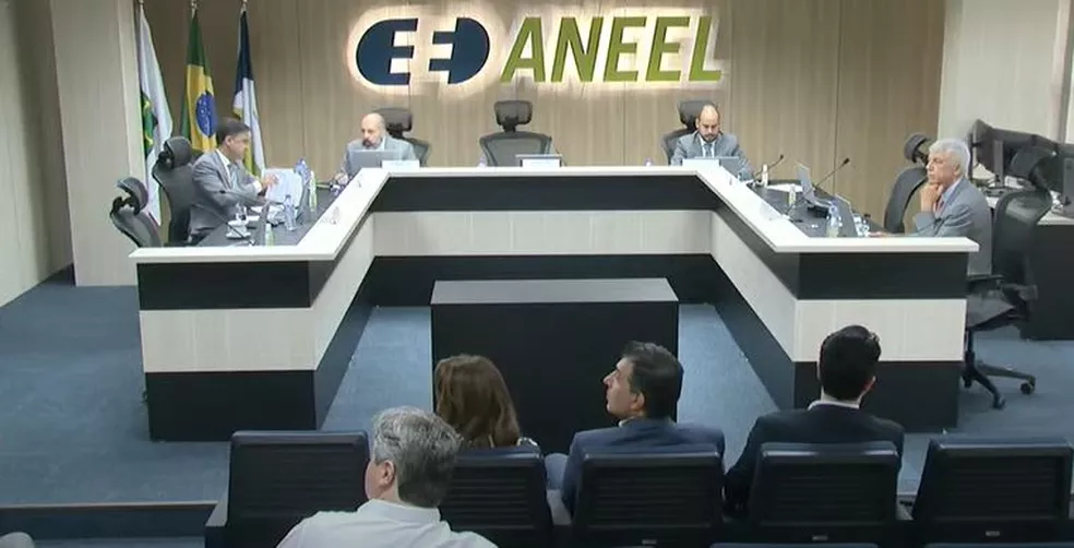 Reunião da diretoria da Aneel que aprovou reajuste da tarifa na área atendida pela Energisa em MS