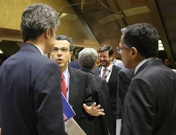 Novo ministro do TST, com Manhabusco em São Paulo 
