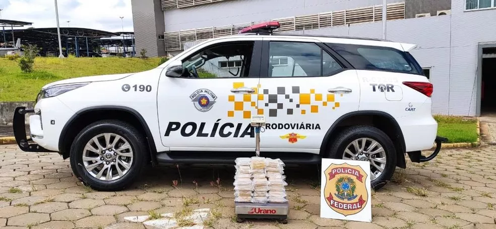 Carga de cocaína foi apreendida em Presidente Prudente (SP) 