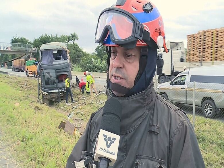 Capitão Rodrigo Carvalho relata depoimentos colhidos no local do acidente