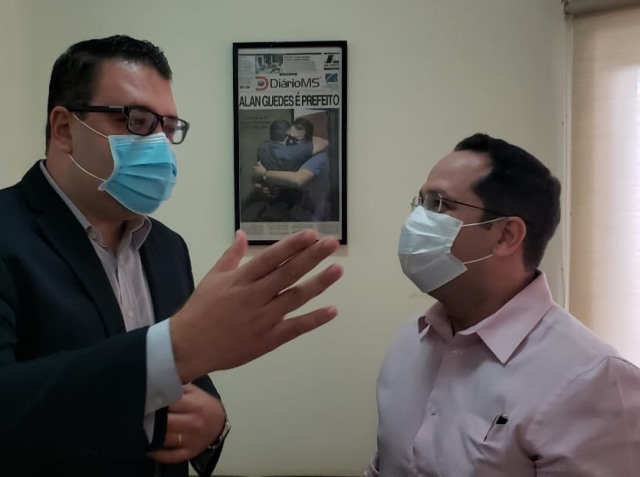 Alan Guedes e Henrique Sartori prometem manter parceria fora da Prefeitura