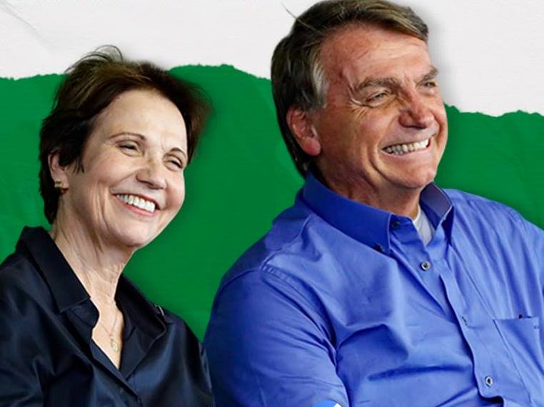 Ex-ministra volta a entrar na lista de preferência para vice de Bolsonaro