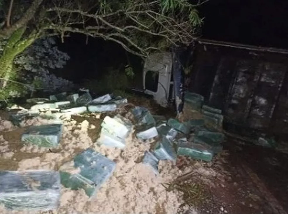Droga foi encontrada pela polícia
