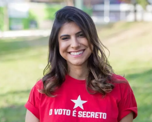Camila Jara é a única mulher na Câmara de Campo Grande
