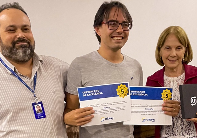 Mais um para comemorar: Geografia também é Nota 5 na Unigran EAD