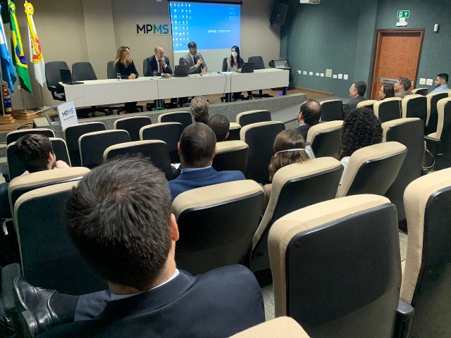 Capacitação teve palestras na sede do MP em Dourados
