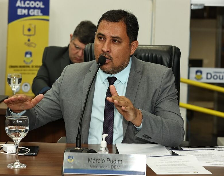 Vereador Marcio Pudim cobra mais ação do Executivo