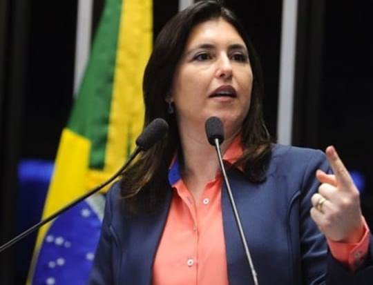 Simone Tebet é a candidata oficial do MDB a presidente