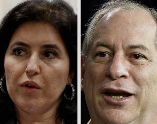 Simone e Ciro tentam se apresentar como terceira via