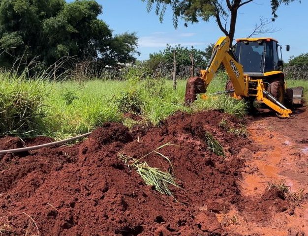 Sanesul chegou a iniciar trabalhos de extensão de rede na Bororó