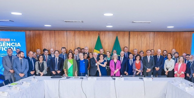 Representantes de estados no encontro de Brasília