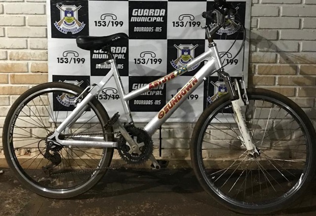 Bicicleta furtada em 2012 é recuperada pela Guarda