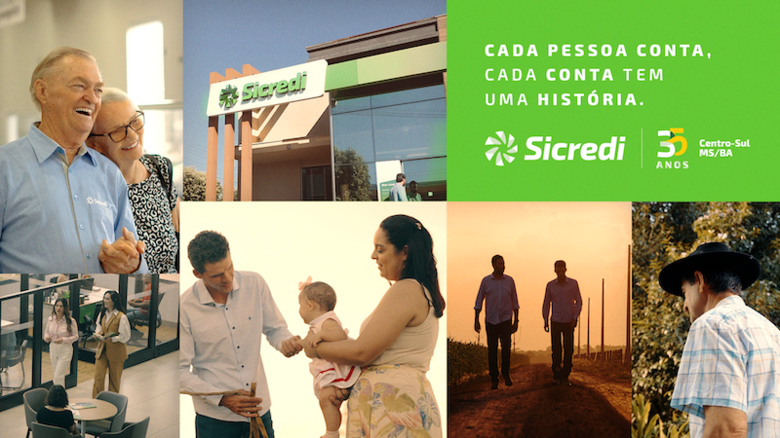 Campanha do Sicredi valoriza quem tem conta