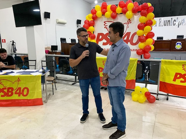 Marçal Filho participou da convenção do PSB