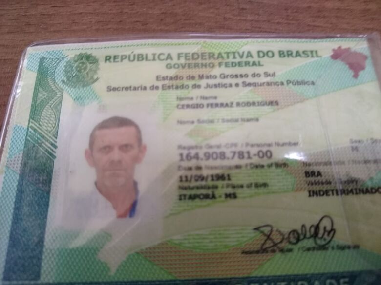 Modelo da nova carteira nacional de identidade