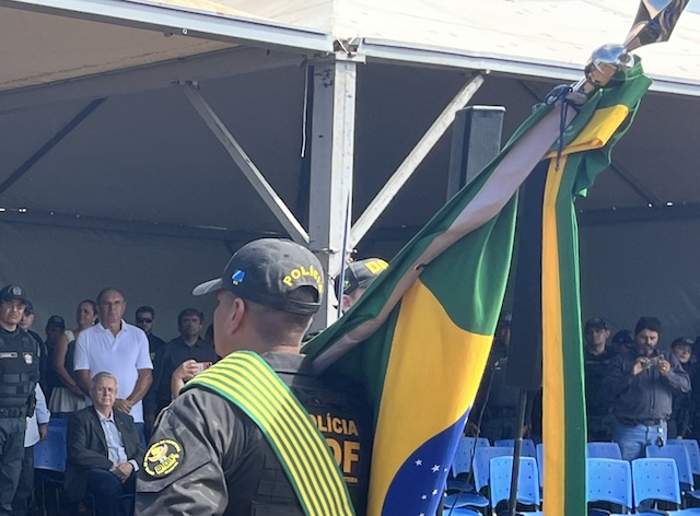 Bandeira Nacional, um dos símbolos do Brasil