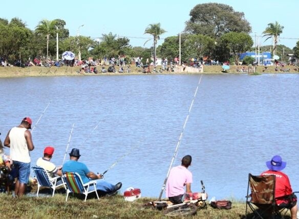 Dia do Trabalho com pesca liberada no parque