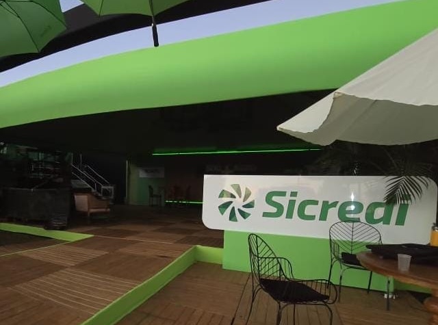Sicredi já está instalado no parque de exposições de Dourados