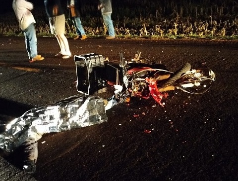 Pilotos de motos morrem em acidente na rodovia