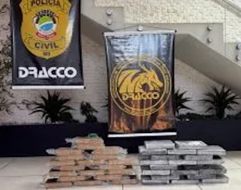 Entorpecente aprendido passou de R$ 3 milhões