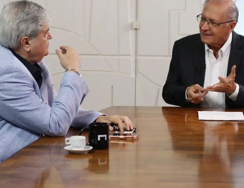 Geraldo Alckmin foi entrevistado por Datena