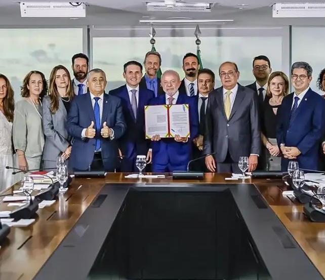 Lei Antifacção é sancionada em Brasília