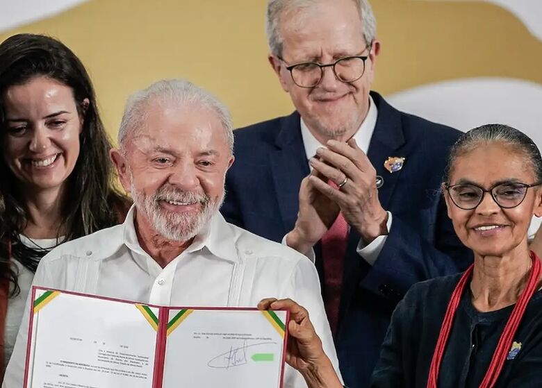 Lula veio com ministra Marina Silva a Campo Grande