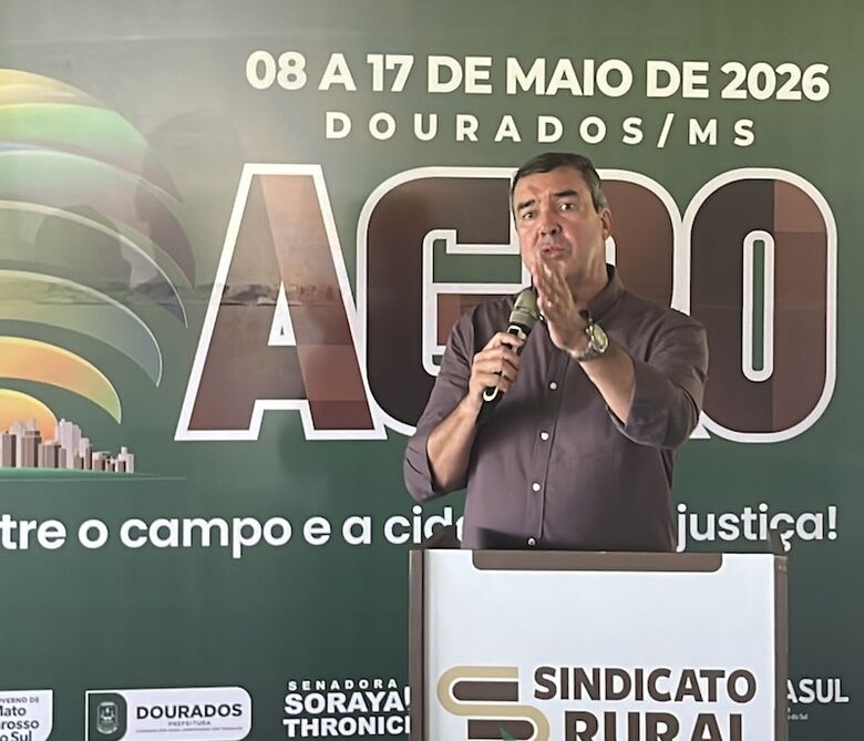 Riedel destaca simbolismo da Expoagro 60 em Dourados