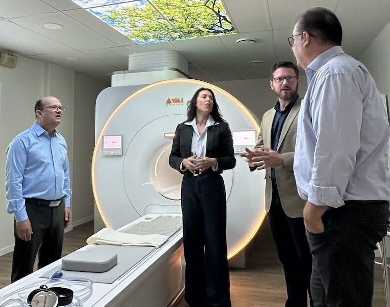 Vice-governador acompanhou instalação de novo equipamento
