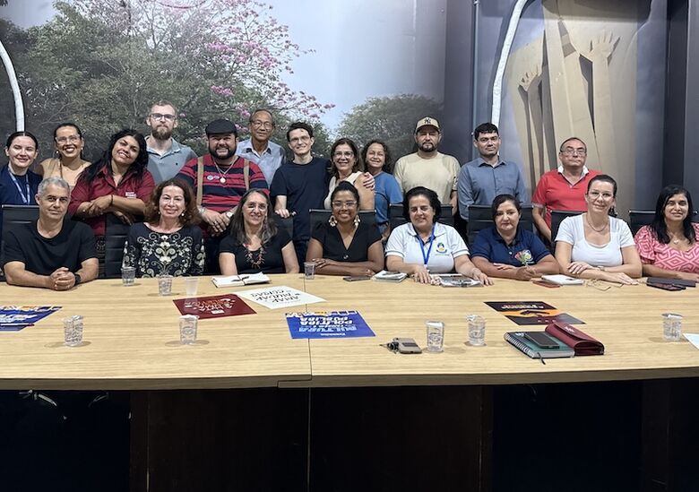 Participantes da comissão organizadora da Audiência