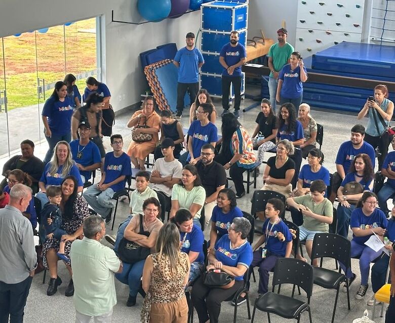 Solenidade de entrega da piscina terapêutica da AGGD