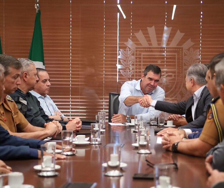 Secretário de Segurança cumprimenta governador pela medida