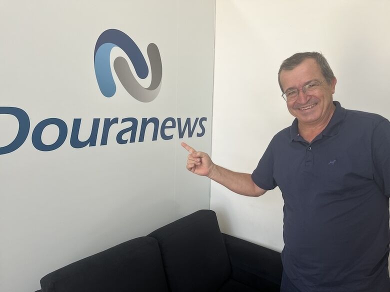 Novo presidente, Sadi Masiero, em visita ao Douranews
