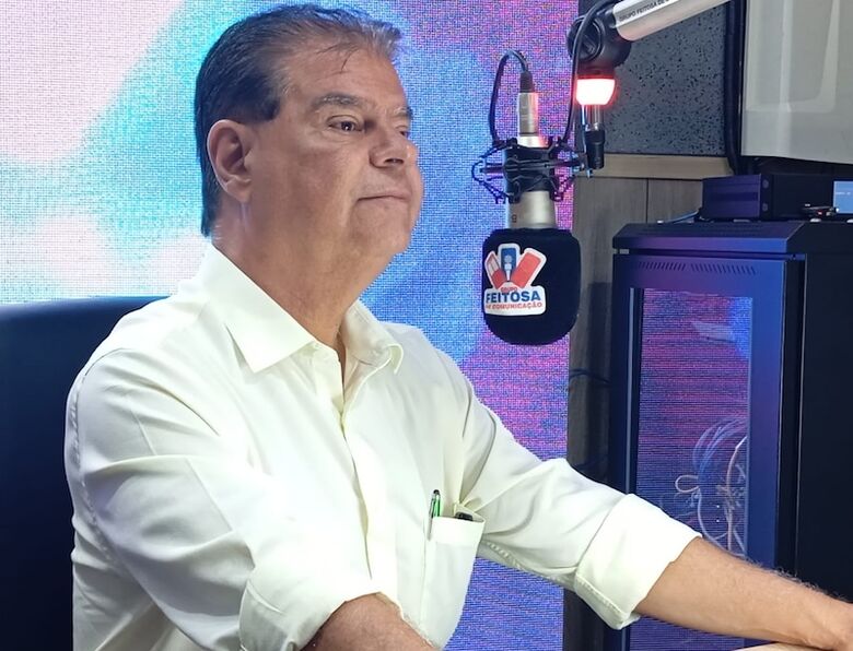 Senador Nelsinho Trad, em programa de entrevista 
