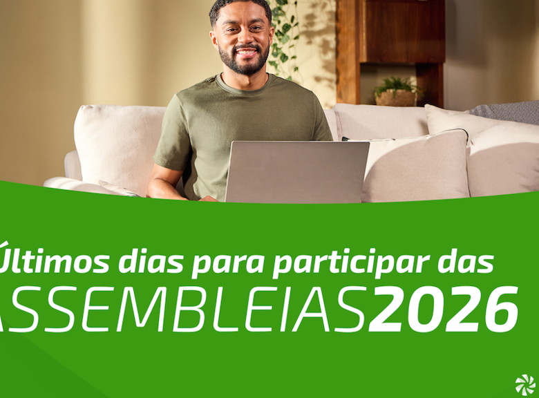 Cooperado pode votar sem sair do sofá da casa dele