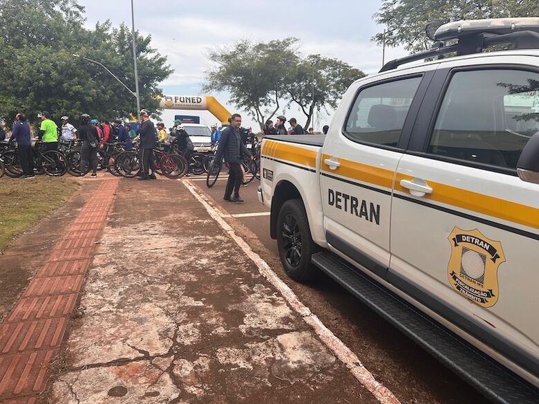 Agenda do Maio Amarelo teve passeio ciclístico em Dourados