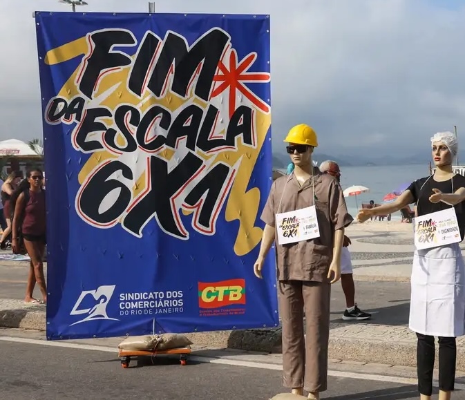 Campanha ilustra orla de praia no Rio de Janeiro