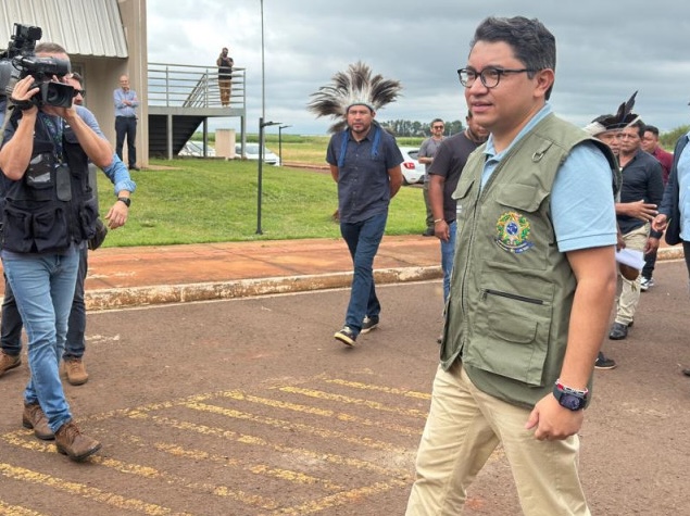 Ministro Eloy Terena volta a Dourados para entregar obra