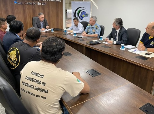 Delegado Carlinhos se reuniu com lideranças indígenas