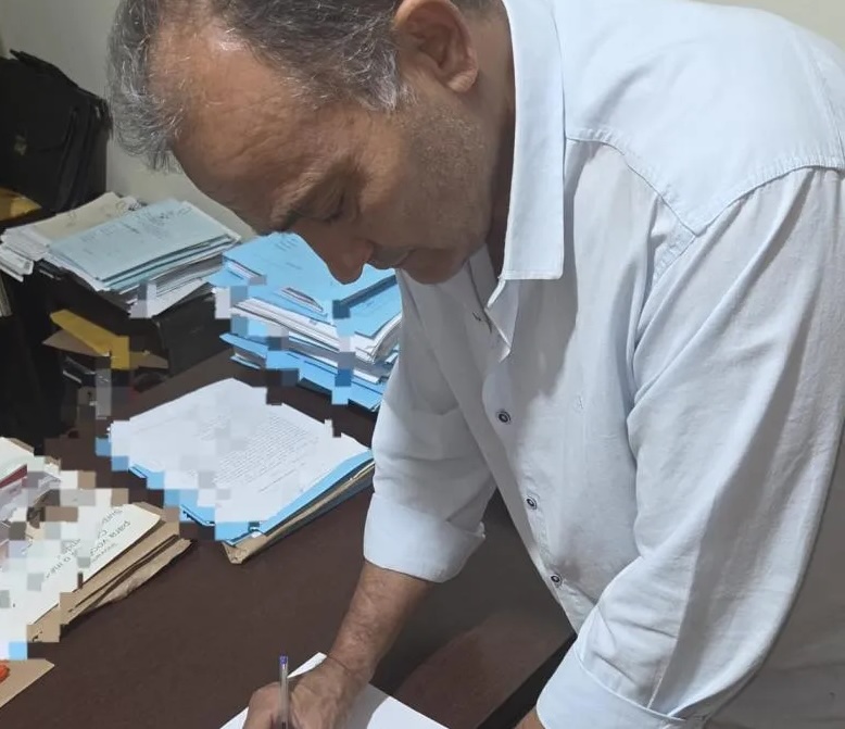Presidente do Ubiratan assina termo de posse na LEDA