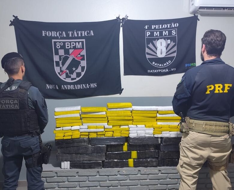 Maconha apreendida com mulher passou de 200 quilos