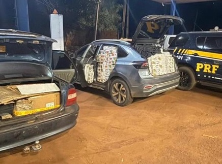 Veículos são abordados em ação na BR-163