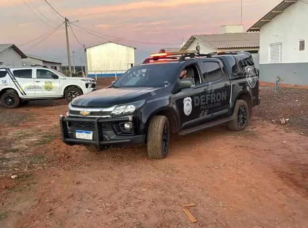 Policiais cercaram a granja para apanhar jovem criminoso