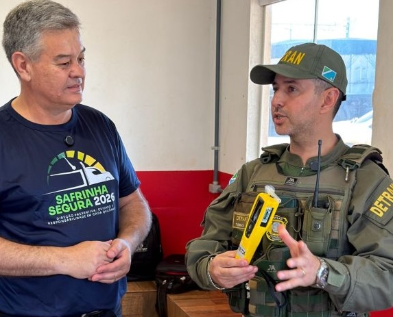 Agente Torraca mostra importância da prevenção