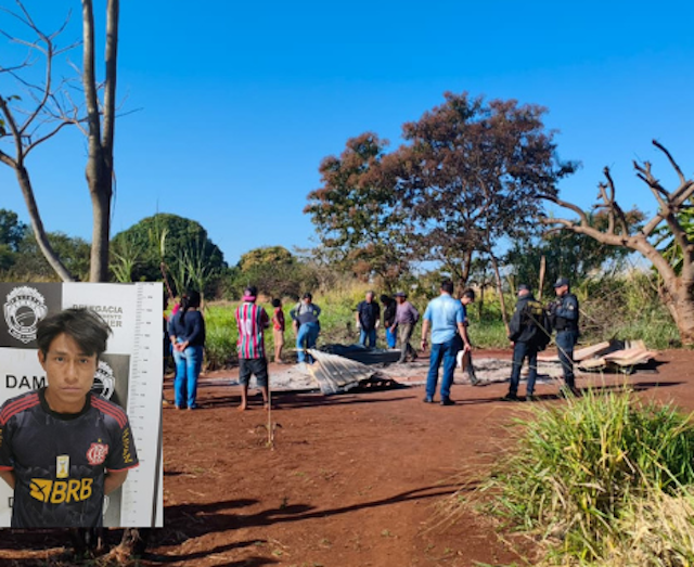 Casa onde Natanael morava ficou totalmente destruída