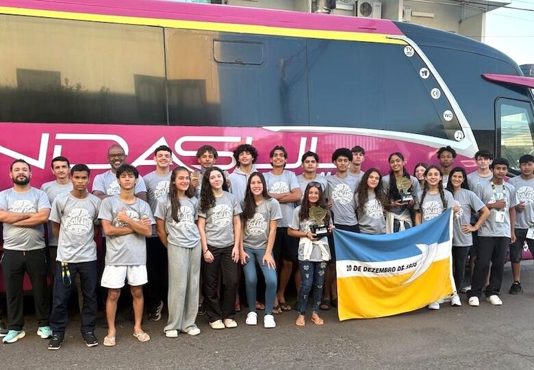 Delegação representa Dourados nos Jogos da Juventude de MS