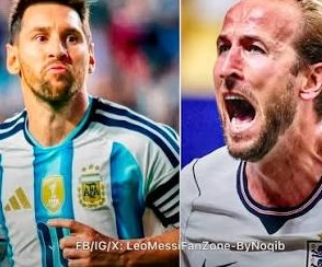 Messi x Kane promete ser duelo de artilheiros
