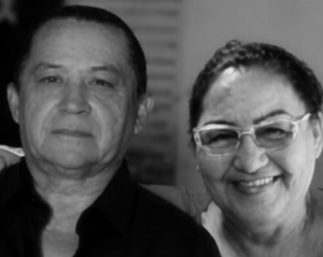 Raimundo Vieira e Rita Rezende, vítimas da colisão